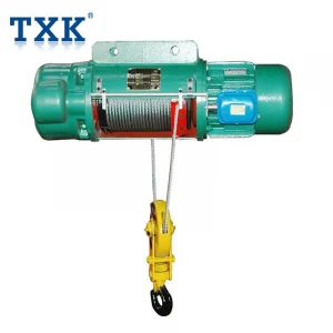 TXK 500Kg, 1Ton,2Ton CD Electric Wire Rope Cable Lift  Motor Hoist
