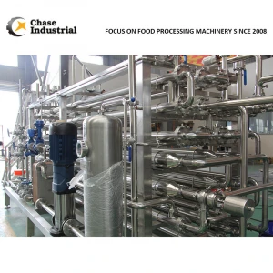 UHT ultra high temperature instantaneous sterilizer beverage sterilization equipment food sterilization equipment