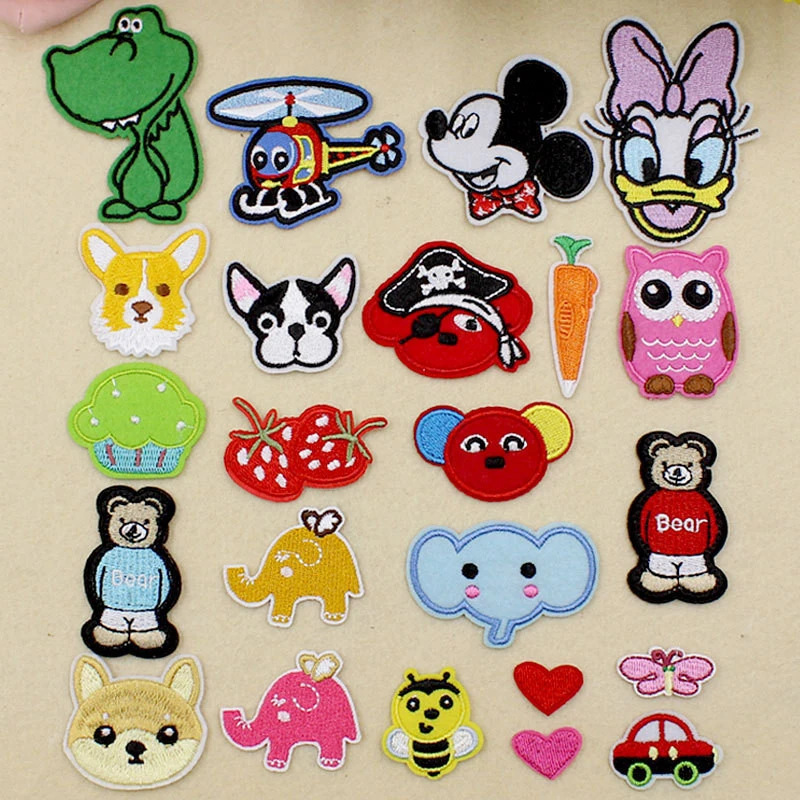 UNIQ LP003 Clothing Patch Computer Embroidery Designs Wholesale Custom DIY Embroidery Patch