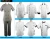 Import Unisex double breasted restaurant and hotel waiter and waitress uniform from China