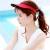 Import Unisex Outdoor Neoprene Sun Visor  Both Sides Wearable Solid Color Hat waterproof Beach Summer Pink Hat from China