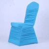 Universal Size Spandex Stretch Ruffled Design Chair Cover for Banquet