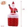 Up And Down Lfiting Chimney Funny Classic Inflatable Santa Claus