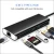 Import USB C Hub 6 in 1 with 4K@30Hz HDMI USB3.0 Power Supply Ethernet Network Card Reader SD TF Type C Adapter from China