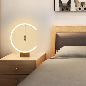 USB Port Magnetic Switch LED 3D Night Light Lamp Bed Light Lamp Bedroom