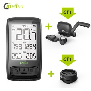 Buy Usb Rechargeable Meilan M4 Heart Rate Odometer Cycle Tracker ...