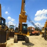 USED construction Caterpillar 320D earth moving excavator machine CAT 320B 320C 330C used excavator
