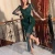 Import V Neck Long Sleeve Slim Beaded with The belt Evening Gowns 2020 New Fashion woman evening Dresses from China