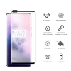 Veeturbo Wholesale 9H 3D Silk Printing High transparent Full Curved Premium Tempered Glass Screen Protector for OnePlus 1+7Pro