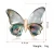 Import Vintage Shell Lady Insect Corsage Delicate Quality Butterfly Brooch from China