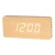 Import Wall clock super thin wooden digital LED alarm clock CE RoHS approved, EC-W073 from China