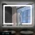 Import Wall Led Bathroom Mirror With Lights For Home Hotel Decoration from China