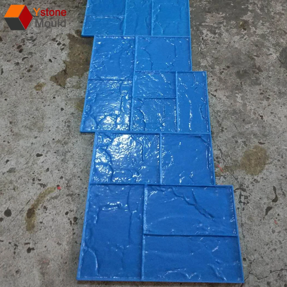 Wall  pathway slate concrete stamp mold for sale