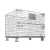 Import Warehouse Bulk Storage Folding Zinc Plated Welded Wire Mesh Pallet Cage from China