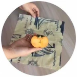 Washable and Reusable Natural Bees FDA Eco-friendly Food Wraps Wax