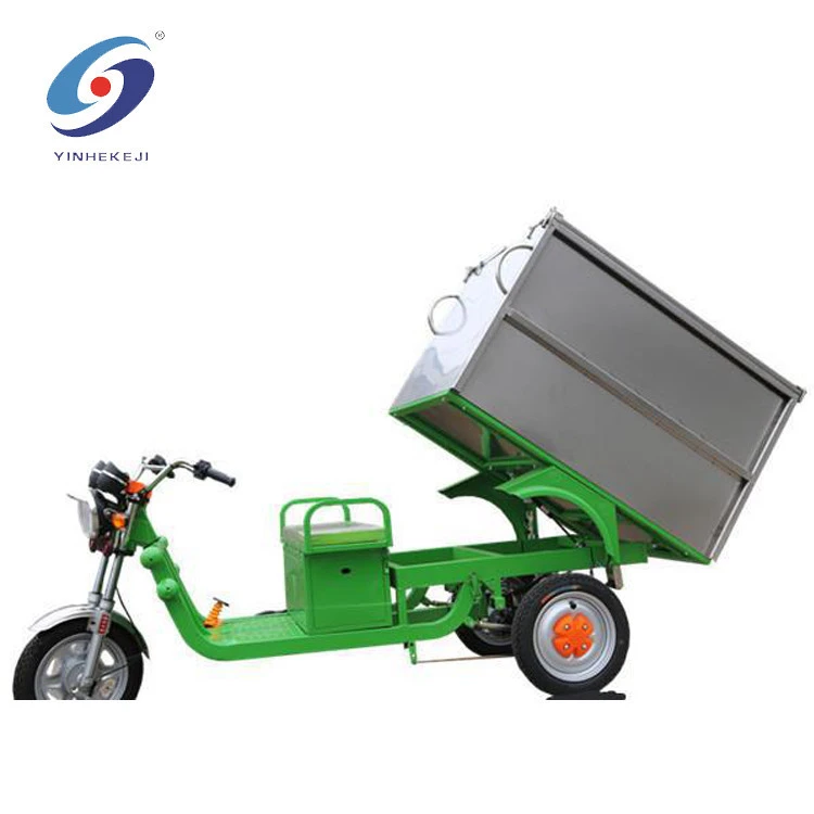 Waste Collection Garbage Truck,Electric Three Wheel Garbage ubbish Collect Car