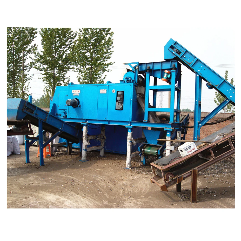 Waste steel recycling plastic machine Aluminum alloy glass recycling