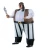 Import Waterproof Polyester Inflatable Fat Full Body Costume  Blow up Pirate Inflatable Costume for Halloween Party Cosplay Free Size from China