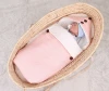 Wearable blanket winter quilted infant stroller swaddle wrap newborn knit sleep sack envelope organic cotton baby sleeping bag