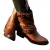 Import Western Style Belt Buckle Low Heel Shoes Boots Women Martin Ankle Boots from China