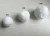 Import White 3cm Cashmere Pom Poms for Decoration from China