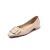 Import White comfortable leather pumps two colors pointed toe ladies shoes womens flat pumps ladies flat pump from China