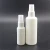 Import white empty 100ml mist spray HDPE bottle for water / perfume / liquor from China