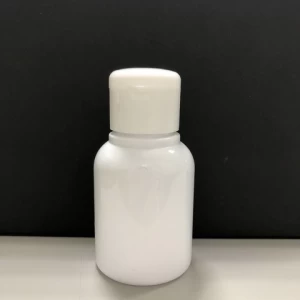 white shampoo bottle cosmetic 50ml
