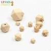 wholesale 4mm to 50mm custom unfinished natural round wood beads wooden beads For Jewelry Making