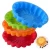 Import Wholesale 9 Inch Non-stick Flower Shape Large Size Silicone Bakeware Mold Cake Bread Pizza Baking Pan from China