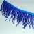 Import Wholesale blue ribbon bugle tassel trimming beaded fringe for dress costume from China
