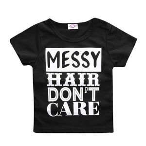 Wholesale Cheap Boys Black Cotton T Shirt From Suppliers In South Korea