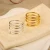 Import Wholesale Cheap Metal Gold Silver Napkin Rings for Wedding Party Decoration Napkin Buckle from China