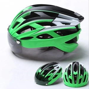 Wholesale Custom EPS PC BMX Folding Bike Bicycle Cycle Magnet Sunglasses MTB Cycling Bicycle Helmet