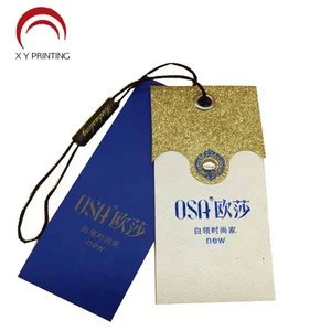 Buy Wholesale China Recycled Coated Paper Hangtag Shoes Jeans