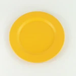 Wholesale Eco Custom Printed Reusabl Serv Dishes Plate in Bamboo Fiber