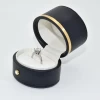 Wholesale Elegant Luxury Gift Storage Earing Display Leather Jewelry Boxes Ring Necklace Box