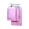 Wholesale fashion Non Woven  suit zip lock  garment bag for storage