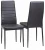 Import Wholesale high back upholstered leather dining chair with metal legs from China