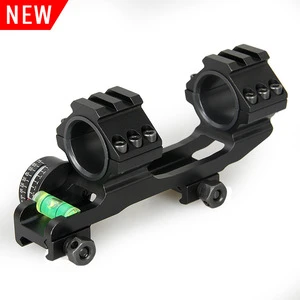 wholesale long shooting rifle scope mounts 25.4mm 30mm picatinny rails with angle cosine indicator for outdoor hunting GZ24-0185