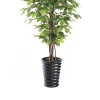 Wholesale nearly natural plastic mini ficus tree artificial plant