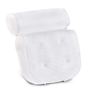 Wholesale Non-Slip 3D Mesh SPA  Bath Pillow Luxury Bathtub Pillow