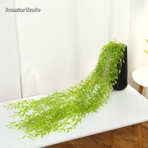 wholesale plastic artificial plants for air grass wall hanging artificial hanging grass for decoration