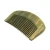 Import Wholesale pocket size barber green sandalwood beard grooming comb from China