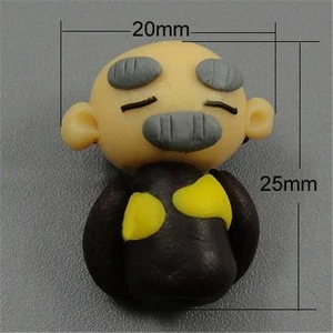 Wholesale Polymer Clay Jewelry Making Little Girl Boy Charm Craft