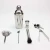 Import wholesale popular 750ml large capacity logo customized new stainless steel bar tool set Cocktail shaker set with cloth bag from China
