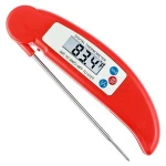 Wholesale Portable LCD Display Digital Electronic Foldable BBQ Cooking Meat Grill Thermometer