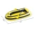 Wholesale PVC thickened inflatable wear-resistant folding kayak 2 person air fishing boat