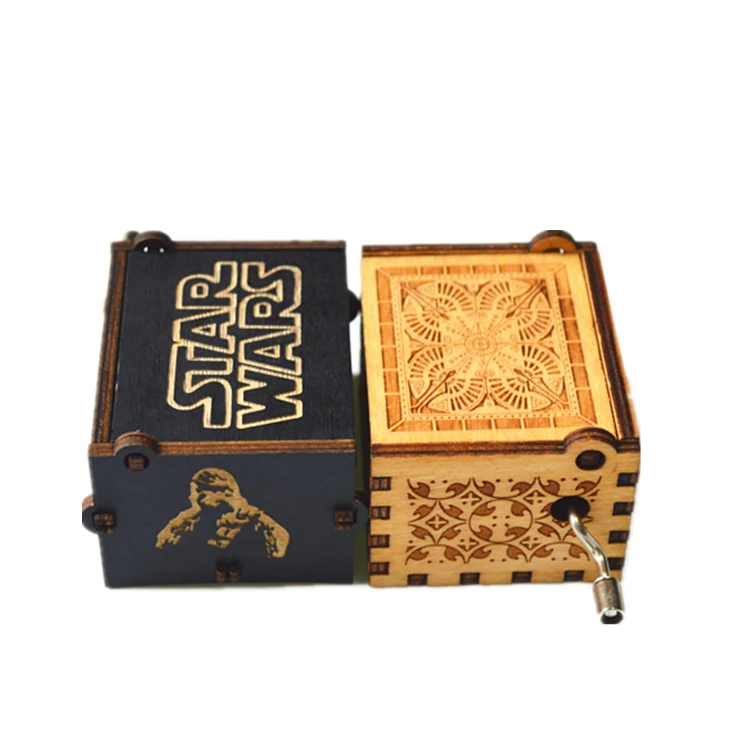 Wholesale Stock Engraved Music Small Gift Boxes