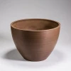 Wholesale Succulent Planter Pot Decorative Bowl Vase Crude Pottery Modern Flowerpot Round Flower Pot For Outdoor Indoor